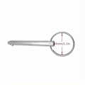 Miniatyrbillede 5 af 5: 4 stk., 316 Rustfrit Stål Quick Release Pin, Diameter 5/16\"(8mm), Total Længde 3\"(76mm), Effektiv Længde 2.2\"(57mm), Bimini Top Pin, Marine Hardware