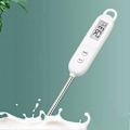 Miniatyrbilde 3 av 5: Matlagingstermometer LCD-skjerm Øyeblikkelig Avlesning Rustfritt Stål Digital Temperatursensor for Kjøkken