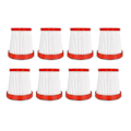 Miniatyrbillede 1 af 4: 8 stk. Hepa Filter Vakuumfilter til Deerma Vc01 Reservedele S
