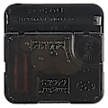 Miniatyrbillede 3 af 5: 2 stk. Kvarts Vægurværk Mekanisme Sort DIY Reparationsdele Sæt - Timevisers Længde 55 mm & 81 mm