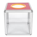 1 stk. Simpel papir lotteriboks Prank Draw Box Årsmøde Spilrekvisit