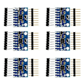 Miniatyrbild 1 av 5: 6st -521mpu-6050 Modul 3-axlig Accelerometer 6 Dof Gyroskop Sensormodul 16bit AD-omvandlare Data
