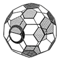 Miniatyrbillede 3 af 3: Moderne Lampeskærm Udhulet Lampeskærm Fodboldformet Lampeskærm Dekorativ Lampeskærm