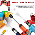 Miniatyrbillede 2 af 5: 4 stk. Epoxy Mixer Tilbehør Til , Genanvendelig Og Resin Mixer Paddle Til At Blande Epoxy Resin, P