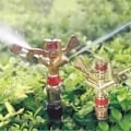 Miniatyrbillede 3 af 5: 1/2 tomme DN15 Kobber Roterende Sprinkler Havevandings Spraydyse Konnektor
