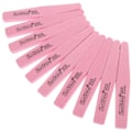 Miniatyrbillede 1 af 2: 10 stk. Neglefile Svamp Dobbeltsidet Poleringsbræt Diamant Vandtætte Neglebuffere Manicureværktøj (Pink)