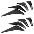 Miniatyrbillede 1 af 5: 8x Bil Bagkofanger Luft Diffuser Fin Spoiler Til Corvette C7 2014-2019