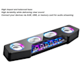 Miniatyrbild 3 av 5: Bluetooth-högtalare för dator, USB-driven, färgglad RGB, trådlös skrivbordshögtalare för bärbara datorer och telefoner