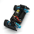 Pikkukuva 2 / 5: 4kpl Metallia Sg1603 Sg1604 Sg1605 Ud1601 Ud1602 Ud1603 Ud1607 1/16 Rc Auton Päivitysosat, 2