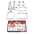 Miniatyrbillede 2 af 4: 18 stk. Julekageudstikkersæt Julekiks Udskærere Forme Rustfrit Stål 18 PCS