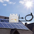 Miniatyrbillede 5 af 5: Sg300ms Almindelig Solenergi -inverter Maksimal Udgangseffekt 300w Udgang 230v Mppt Vandtæt Inversor