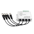 Miniatyrbilde 3 av 5: 4-kanals HD CVI/TVI/AHD Passiv Transceiver 8-kanals Video Balun Adapter Sender BNC Til UTP Cat5/5e