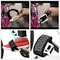 Miniatyrbillede 2 af 5: Par Cykel Pedal Stropper Pedal Tåclips Stropper Tape Til Fixed Gear Cykel