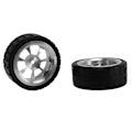 Pikkukuva 3 / 5: 65mm Metallivanne + Pitävät Kumirenkaat 144001 A959 A959-b 124019 124018 RC-auton osaan