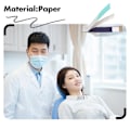 Miniatyrbild 2 av 4: 200 Ark Artikuleringspapper Dental Artikuleringspapper Dental Bettpapperremsor
