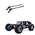 Miniatyrbillede 5 af 5: 2 stk. Metal Front Drivaksel Cvd 8611 Til Zd Racing -07 Dbx07 1/7 Rc Bil Opgraderingsdele Reservedele Tilbehør