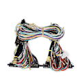Miniatyrbillede 5 af 5: Jamma 28 Pin Kabelsele Joystick Knap Connector Til Videospil Box Spil (4.8pin)