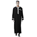 Miniatyrbilde 2 av 4: Menn Mu Saudi Robe Kaftan Dubai Tunika Lang Topp Bluse Thobe Klær