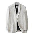 Miniatyrbilde 1 av 5: Herre Lin Blazer Lett Jakke Frakk To Knapper Linen S