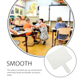 Miniatyrbillede 3 af 4: Whiteboard-paddle, håndholdt, dobbeltsidet, til klasseværelset, svar-paddle, spilrekvisit