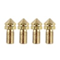 Miniatyrbillede 1 af 5: Ultimaker 3 3D Printer Messing Dyse Udskiftning 0,4 mm Til Ultimaker 3 Um3 4 stk