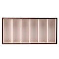 Miniatyrbillede 1 af 5: Displaykasse til 6 briller, solbrilleboks, briller, displaybakke H, smykke bakke, T