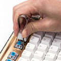 Miniatyrbilde 3 av 5: Brytertrekker Praktisk Arbeidsbesparende Rustfritt Stål Langvarig Brytertrekker Fjerningsverktøy for Mekanisk Tastatur