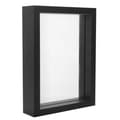 Glasdisplayram Träram Prov Dubbelsidig Glasram Fotoram