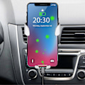 Pikkukuva 5 / 5: Autopuhelinpidike Tuuletusaukko Autopidike Säädettävä Pidike Iphone12 11 Pro Max Xr Xs X 8 7 P30 Pro:lle