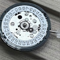 Miniatyrbild 2 av 5: Japansk Mekanisk Urverk Nh34 Gmt 24 Timmar Analogt Självuppdragande Mekanism Vit Datum 3.8 Ersättning