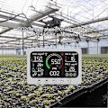 Miniatyrbilde 4 av 5: Pt02 Smart CO2-måler Kvalitetsmonitor med LCD-skjerm Wifi-kontroll Karbondioksidsensor Tester (P