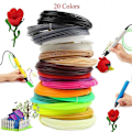 Miniatyrbilde 1 av 3: 3D-penn Filament Refill 1.75mm ABS 328 Lineær 20 Forskjellige Farger