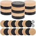 Pikkukuva 1 / 2: 1 Setti Puisia Backgammon-nappuloita Tammi-shakkinappuloita Lautapelin Tarvikkeita