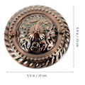Miniatyrbilde 2 av 2: Takdekselplate Lysekrone Monteringsplate Vintage Stil Pendellampe Deksel