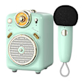 Miniatyrbild 1 av 5: Divoom Fairy-ok Portabel Bluetooth-högtalare med Mikrofon Karao Green