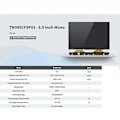 Miniatyrbild 5 av 5: Tm089cfsp01 8,9 tum 4k Mono LCD-skärm med 3840x2400 Upplösning LCD-skärm för Photon Mono X