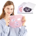 Miniatyrbild 1 av 5: Tflycq Rosa Kristall Ögonmask Handgjord Ögonridå Kristall Sovmask Rosakvarts Kylterapi Ansiktsmassagerare Naturlig Jade Mask pink face mask