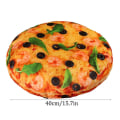 Miniatyrbilde 2 av 5: 3D Simulering Pizza Mat Myk Nap Hjem Sengpute 40cm Barneromsdekorasjon Simulering Matpute Barneleke Gave Shrimp Pizza