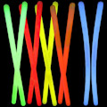 Miniatyrbillede 2 af 2: 10 stk. Glow Sticks Party Selvlysende Stave Bulk Glow In The Dark Stave Party Favors