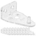 Miniatyrbilde 2 av 2: 20 stk. Vippekrok for persienner, vippekrok i plast, robuste lukkerkroker