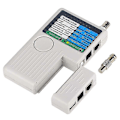 Miniatyrbilde 5 av 5: Multifunksjon 4-i-1 Nettverkskabeltester Rj45/rj11/usb/bnc Lan-kabel Cat5 Cat6 Kabeltester