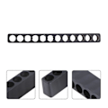 Miniatyrbilde 2 av 3: 10 stk. 12 Hull Hex Plast Skrutrekker Bits Oppbevaringsdekk Skrutrekker Oppbevaringskoffert