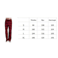 Pikkukuva 5 / 5: Miesten pyjamahousut taskuilla, miesten pehmeät flanellipyjamahousut gray XL