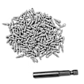 Miniatyrbillede 1 af 5: 2023-200 stk. 4x12mm Hjulmøtrikker Sneskrue Dækpigge Anti Skrid Faldende Pigge Til Bil Motorcykel Cykel-fg
