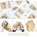 Miniatyrbild 4 av 5: Kraft Omslagspapper Rullar Presentförpackning Återvunnet Naturpapper Rullar För Hantverk, Post, Förpackning