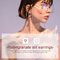 Miniatyrbillede 1 af 3: 4 stk. 3D Frugt Vedhæng Resin Charms Vedhæng DIY Ørering Smykketilbehør