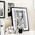 Miniatyrbild 5 av 5: 10 stycken bildpassepartouter, vita fotoramspassepartouter A4 bildpassepartouter för 6 x 8 tums bild