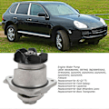 Miniatyrbilde 2 av 4: Motor Vannpumpe Pakningssett Høy Ytelse Robust Konstruksjon Lang Levetid 95510601100 for Q7 TT V6