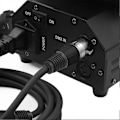 Miniatyrbillede 2 af 2: 10 stk. 1M 3-Pin Signal DMX Kabel Scenebelysning Signalkabel LED Par Lys Moving Head Lys DJ Udstyr (Sort)