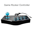 Miniatyrbillede 2 af 5: Arcade Spillekonsol Joystick USB Rocker Controller Kompatibel PS2/PS3/Xbox PC TV Boks Laptop